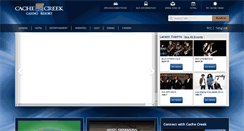 Desktop Screenshot of cachecreek.com